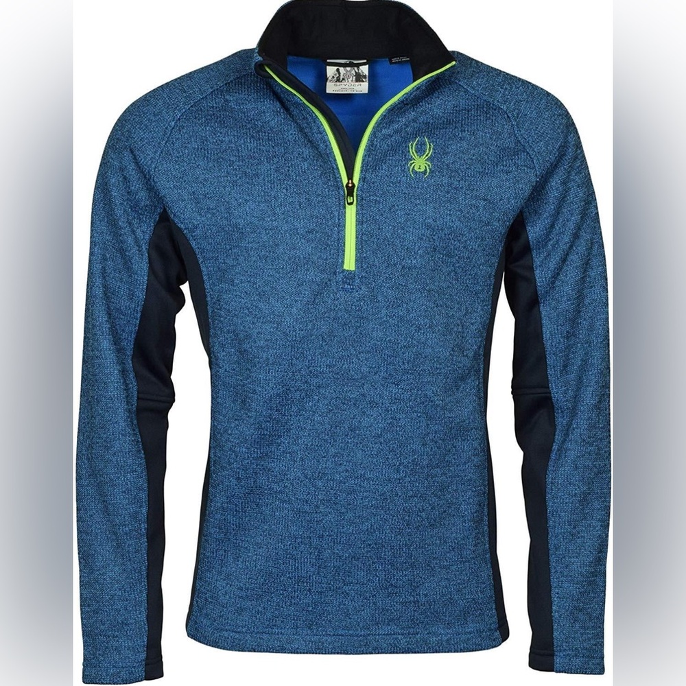 💙Spyder Quarter-Zip Jacket (XL)